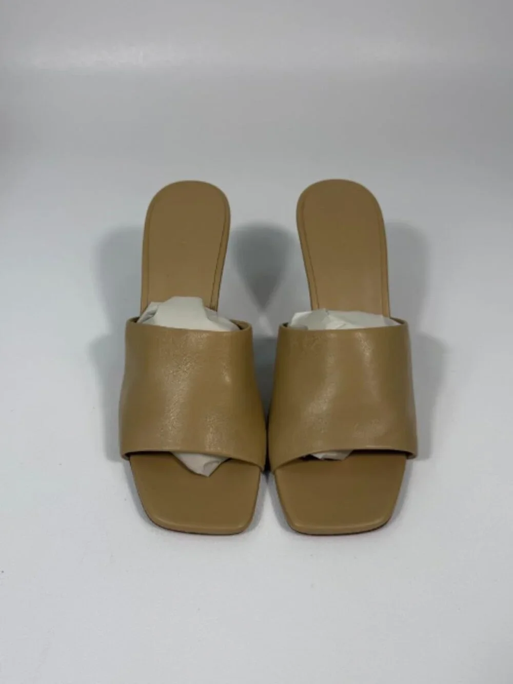 Vince Women's Pia Leather Wedge Sandals Size 9